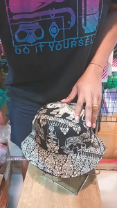 หมวกปีก ลายช้าง ลิขสิทธิ์แท้ CAP THAI CAPTHAI SPECIAL FN Boonie Hat UV PROTECTION & ANTI BACTERIAL Made in THAILAND