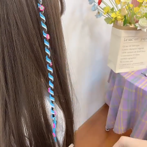 SHOPHOME - Ikat Rambut Spiral Kabel Anak Perempuan Fashion Korea Lucu Dengan Hiasan Cantik KCR22