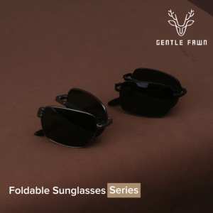 Gentle Fawn Kacamata Sunglasses Polarized Series Lipat Bahan Metal Kokoh Kuat Fashion Pria Trendy Anti Silau