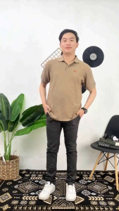 ZWECKOUT LABEL - Chino Pants / Celana Chino Panjang Pria Slimfit Big Size Cream