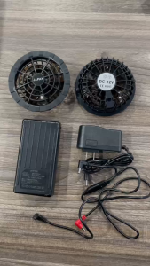 [GIẢM GIÁ] Bộ Phụ Kiện PIN Quạt Áo Điều Hoà DOKY Nhật Bản Dung Lượng 50.000 mAh Quạt Không Chổi Than 12V Chạy 15-17 Tiếng Tặng Đá Khô Làm Mát