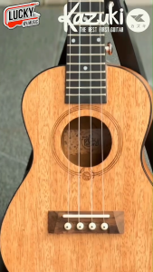 ของแถมพรีเมี่ยม อูคูเลเล่ Kazuki ขนาด 24" ทรง คอนเสิร์ต Ukulele Concert รุ่น Play series CKZ-Playแถม กระเป๋าบุฟองน้ำหนา + จูนเนอร์ -มีเก็บปลายทาง