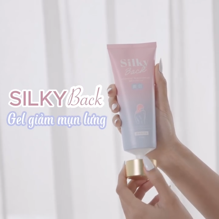GEL LÀM SÁNG VÀ GIẢM MỤN LƯNG SILKY BACK NHẬT BẢN