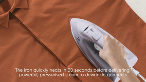 Electrolux เตารีดไอน้ำ เตารีด 2400 วัตต์ เตารีดอีเลคโทรลักซ์ รุ่น E6SI3-61SL ราคาถูก รับประกันศูนย์ 2 ปี จัดส่งทั่วไทย เก็บเงินปลายทาง