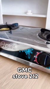 MURAH KUALITAS NO.1 GMC Stove Kompor Gas 2 Tungku Stainless Steel Tipe (212-2 Tungku) & (112-1 Tungku) Tekanan Rendah Lebih Hemas Gas - FAMOUS STAR SHOP