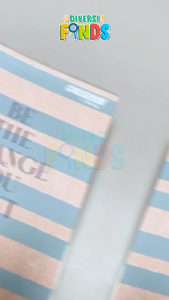 Orions GLINTING LINES Spiral Notebook W/Plastic Jacket 80lvs- Set of 3 6 10