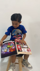 KAOS ANAK MOTIF THOMAS HKTS43