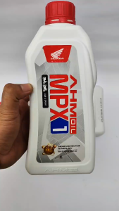 3 PCS OLI MPX1 1 LITER AHM 10W-30 API SL JASO MA AHM OIL 1 LITER