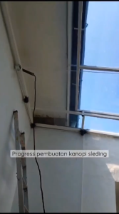 Katrol Besi Kanopi Sliding Manual 800Lbs/350KG Termasuk Tali Slink 7 Meter Powertec Hand Wich