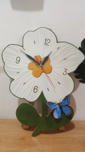 UC- 10 Jam Dinding Ukir Sweet Home MATAHARI Hiasan dinding Ruang tamu/ kamar tidur/Dll