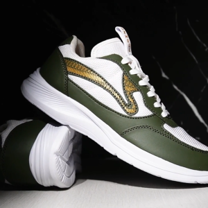 Oxwell Hydrolicus - Sepatu Sneakers Olahraga Lari Running Pria dan Wanita Dewasa Putih hijau