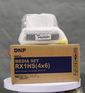 1roll 4R RX1 RX1s RX1HS DNP dnp Media Set Consumables 700 prints 4Rsize photo paper 4x6