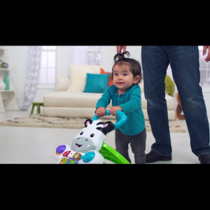 Fisher-Price Learn With Me Zebra Walker Musical Infant Walking Toy