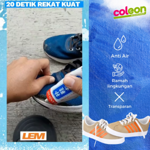 Lem super kuat tahan air cepat kering perekat kerajinan kulit Adhesive Penambal Sol Sendal Sandal Sepatu Olahraga