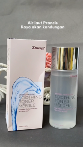20MeFree - Soothing Toner - French Seawater - Rekomendasi Alami Untuk Wajah - Efek Menyejukkan