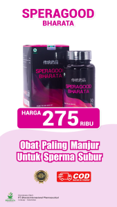 SPERAGOOD BHARATA Obat untuk Kesuburan Pada Pria