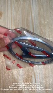 Emblem Logo Daihatsu Xenia 2004-2011 Bagian Belakang