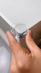 Table corner Transparent Anti-Collision Corner Protective Cover Glass Protection