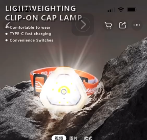 ไฟคาดศรีษะ CY-2025A ไฟหน้าอเนกประสงค์ COB+ LED แบบพกพา ปรับระดับ 4โหมด ความปลอดภัย ทํางานแบตเตอรี่ในตัว