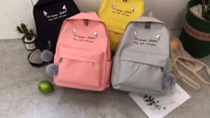 YY-Qกระเป๋าเป้กระเป๋าเป้สะพายหลังเช็ค4ใบสุดคุ้มและเช็ค3ใบสุดคุ้ม