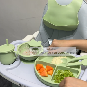 Goto Honeybee Tableware Set Peralatan Alat Makan Bayi Silikon 6in1