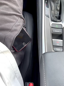 Đệm lót khe ghế ô tô ININ Dải chặn khe hở ghế ngồi xe hơi bằng da PU ruột bông ngăn chặn rơi rớt đồ vật vào khe ghế