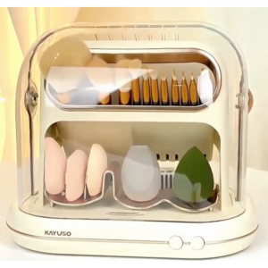 3 IN 1 KAYUSO Smart Dryer UV Storage Makeup Brushes Tools Puffs Sponges Blenders