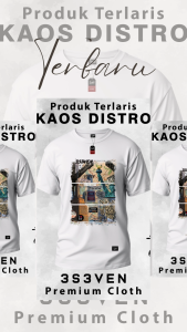 Kaos Distro|Baju Distro |Tshirt Distro | Atasan Distro Klasik | Baju Distro Terbaru NEW YORK Cotton Combat 24 S - 3S3ven Clothing Official