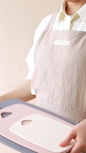 Thớt nhựa kháng khuẩn Bộ 3 chiếc thớt lúa mạch cao cấp chống trơn trượt Màu Ngẫu Nhiên