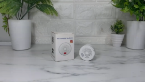 tuya อุปกรณ์ตรวจจับแกสรั่ว (WiFi) เซนเซอร์คุณภาพสูงเชื่อถือได้ ตรวจจับการรั่วไหลของแก๊สในห้องครัวจากแก๊ส GDT-02