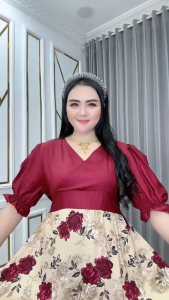 Dress Wanita Kimono Haruka Katun Rayon