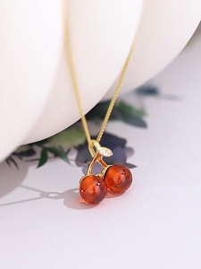 kalung titanium Cery vintage style fashion korea elegan rosegold premium tahan luntur dan anti karat