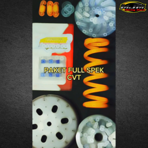 MJM10 Paket Full Spek CVT (All Matic Keluarga Honda): Paket Full Kirian, Paket Harian, Paket Full Spek Matic, Paket Full Upgrade CVT