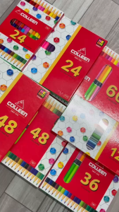 สี สีไม้ คอลลีน colleen 12สี-60สี