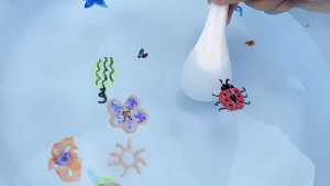 【MY STOCK】36 Pcs Magical Water Painting Pen With Spoon And Wipe 12 Colors Magical Floating Ink Pen With Spoon Magical Doodle Drawing Pens Ceramic Painting Kit For Kids Toddlers Adult Boy Girl Drawing Gift