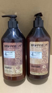 Dầu Gội Xả Haneda Collagen Phục Hồi Tóc Mềm Mượt 500ml/785ml