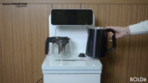 BOLDe CAPPUCINO Dispenser Galon Bawah - Electric Tea Bar Touch Screen Garansi 2 Tahun
