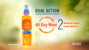 Makarizo Hair Energy Scentsations Hair Fragrance 100ML 30ML || Parfum Rambut Mist