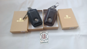 Aksesoris Mobil Kulit: Gantungan Kunci Mobil Kulit Sapi & Dompet Kunci Mobil Motor