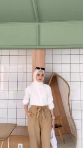 CELANA WANITA JUMBO premium . CELANA HINATA PANT . HARUKA PANT