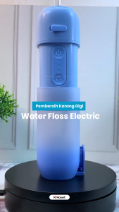 Rokeet Pembersih Karang Gigi Water Floss Electric Oral Lrrigator 200 Ml Pembersih Gigi Penyesuaian Mode Pembilasan Tiga Kecepatan