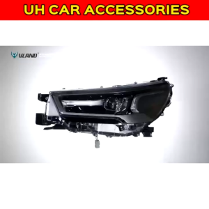 TOYOTA HILUX REVO ROCCO ROGUE 2016-2024 VLAND LED HEADLMAP HEAD LAMP LIGHT LIGHTS