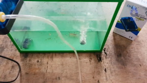 AMARA BS 410 - Mesin Aerator 2 Dua Lubang Pompa Gelembung Udara BS410