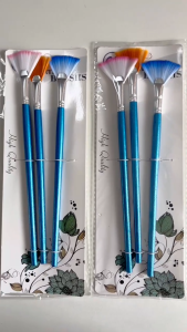 2024 Keep Smiling Artist Brush Set or per piece professional Fan Brush