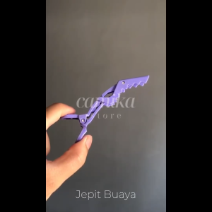 CAMIKA STORE - Jepit Rambut Buaya - Jepit Crocodile