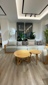 LICOโต๊ะกาแฟไม้แท้ โต๊ะไม้ธรรมชาติ โต๊ะกลาง โต๊ะกาแฟห้องนั่งเล๋น