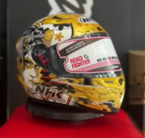 หมวกกันน็อก FULLFACE NHK รุ่น RX9  ลาย GEISHA" - หมวกกันน็อก FULLFACE รุ่น RX9 ลาย GEISHA