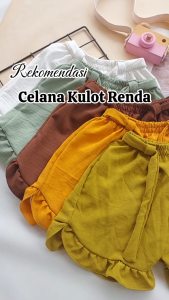 Hot Pants Celana Pendek Anak Perempuan 1 2 3 4 Tahun