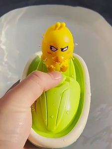 Cartoon Cute Duck Bath Toys With Sprinkler Baby Shower Gift Sets Electric Spray Shower