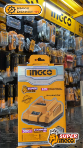 Sạc pin 20V INGCO FCLI2001 FCLI20411 Đế sạc nhanh công suất 50W